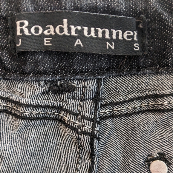 ROADRUNNER Reworked Denim Skirt - Picture 6 of 7